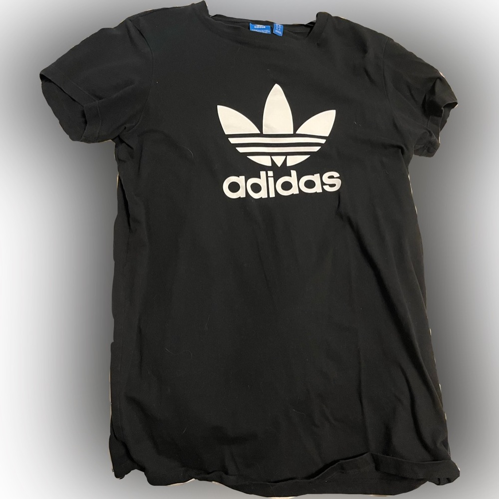 Black Adidas Shirt: women’s Small